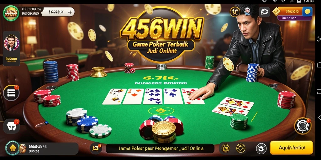 Menampilkan gameplay seru Poker di 456WIN