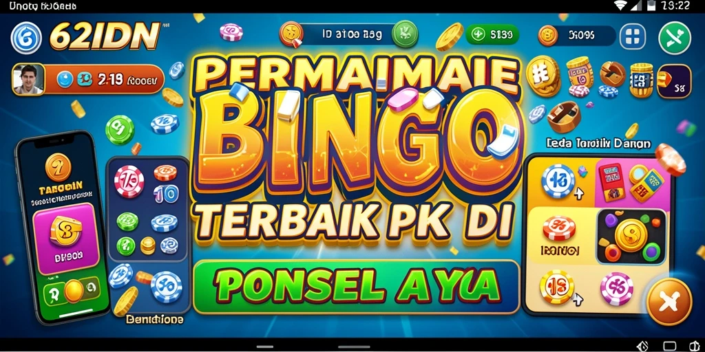 Gameplay seru dan interaktif Bingo di 62IDN.