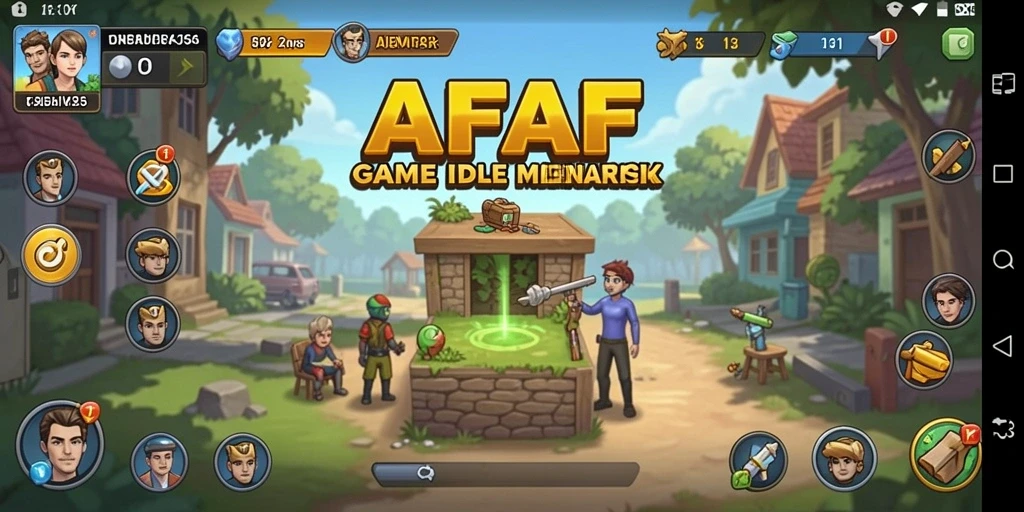 Tampilan gameplay AFAF yang menarik dan menghibur.
