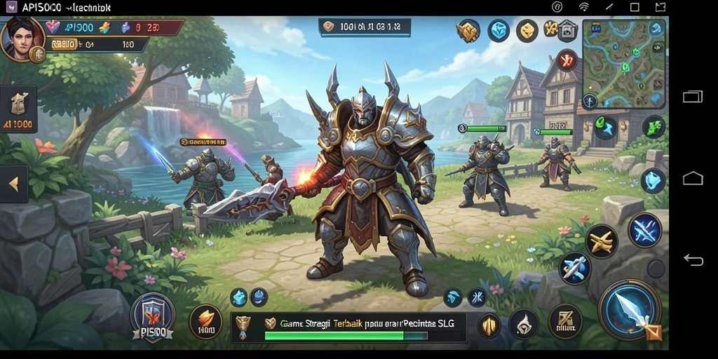 Tampilan menarik dari gameplay API5000 dengan aksi strategi yang mendebarkan.