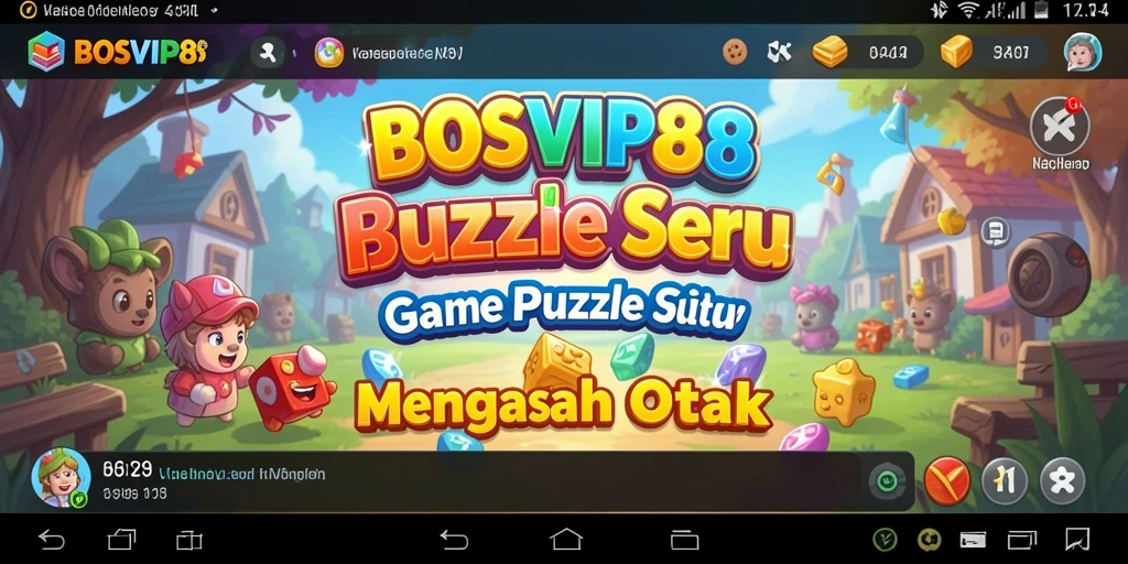 Tampilan gameplay utama dari BOSVIP88 yang menantang dan menarik.