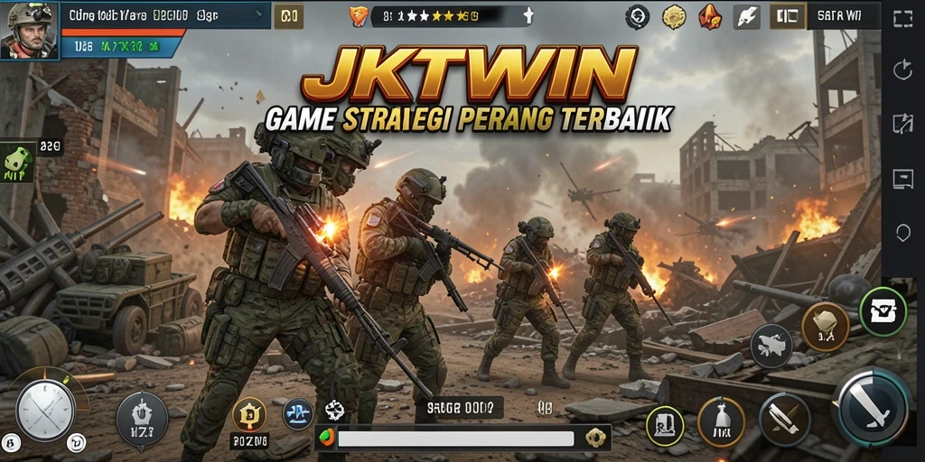 Tampilan gameplay menarik dari JKTWIN dengan strategi yang intens.