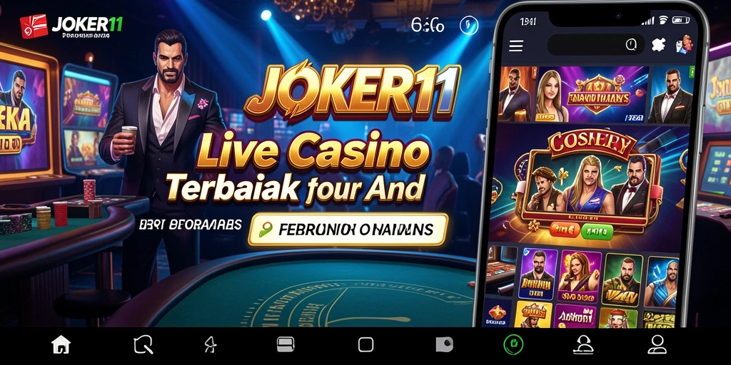 Tampilan permainan langsung yang mendebarkan di JOKER11.