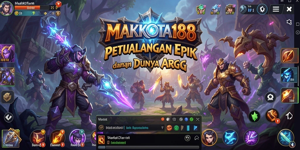 Gameplay seru dalam dunia fantasi MAHKOTA188 dengan pertarungan yang mendebarkan.