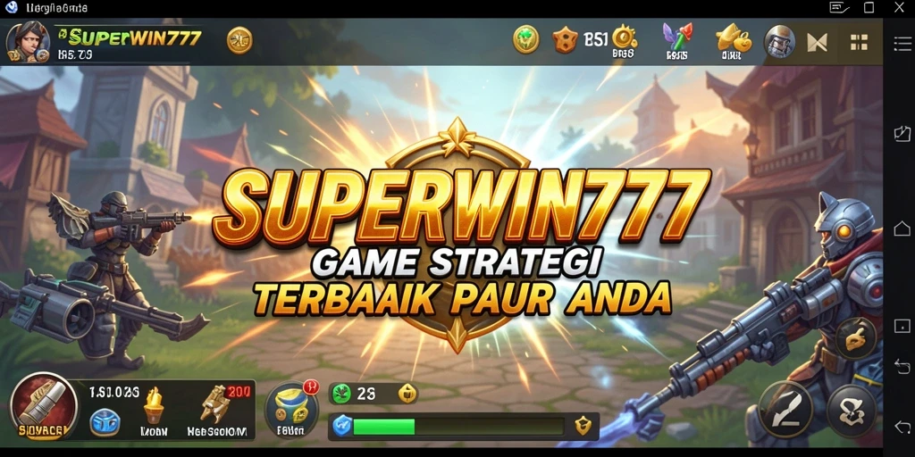 Tampilan menarik dari <strong>SUPERWIN777</strong> saat pertempuran strategis.