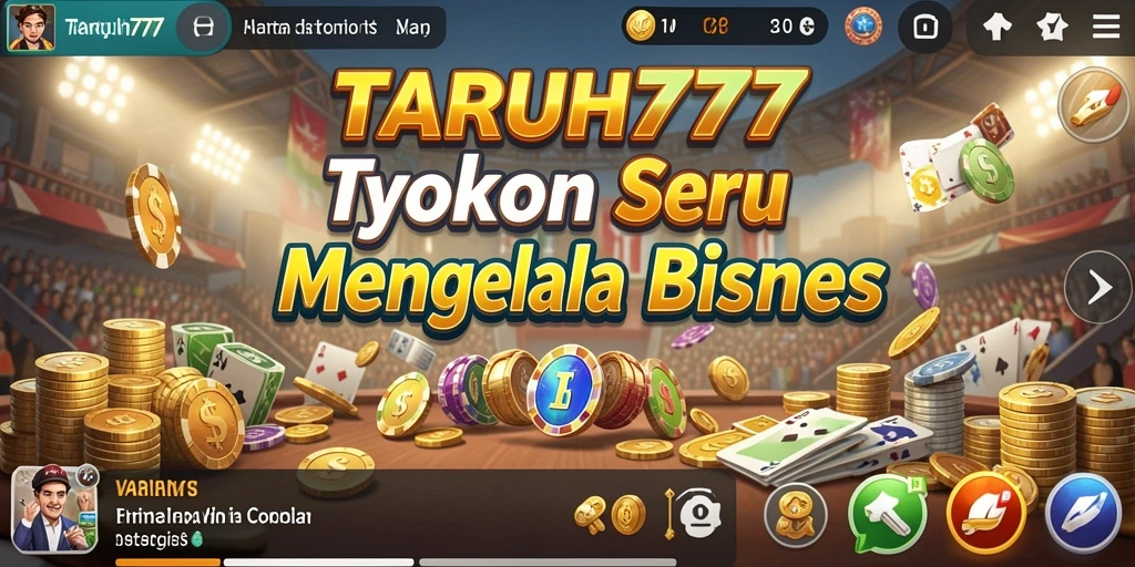 Screenshot TARUH777 menampilkan gameplay Tycoon yang seru.